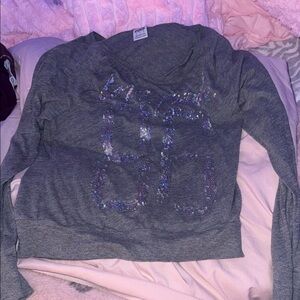 PINK bling long sleeve top